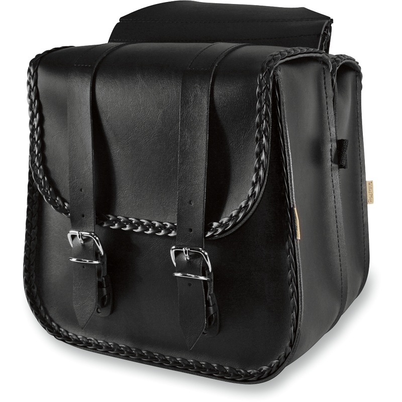 WILLIE & MAX LUGGAGE Standard Braided Saddlebags Standard Braided Saddlebags