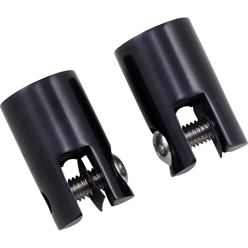 ACCUTRONIX Rear Peg Mount – Black – 1/2-13 Footpeg Mounts