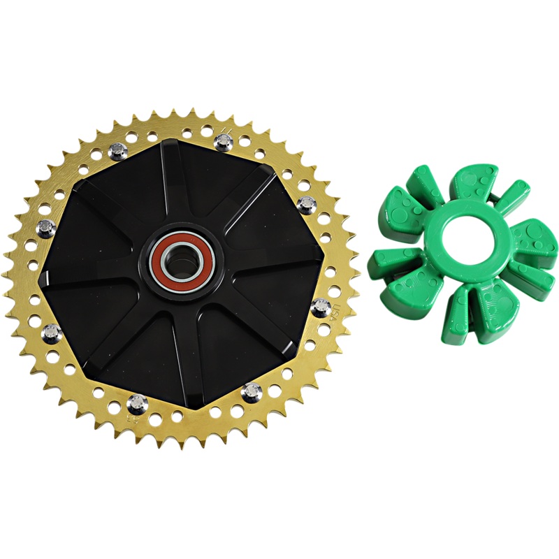 ALLOY ART Cush Drive Sprocket – Black – 53 Tooth Cush Drive Chain Sprocket