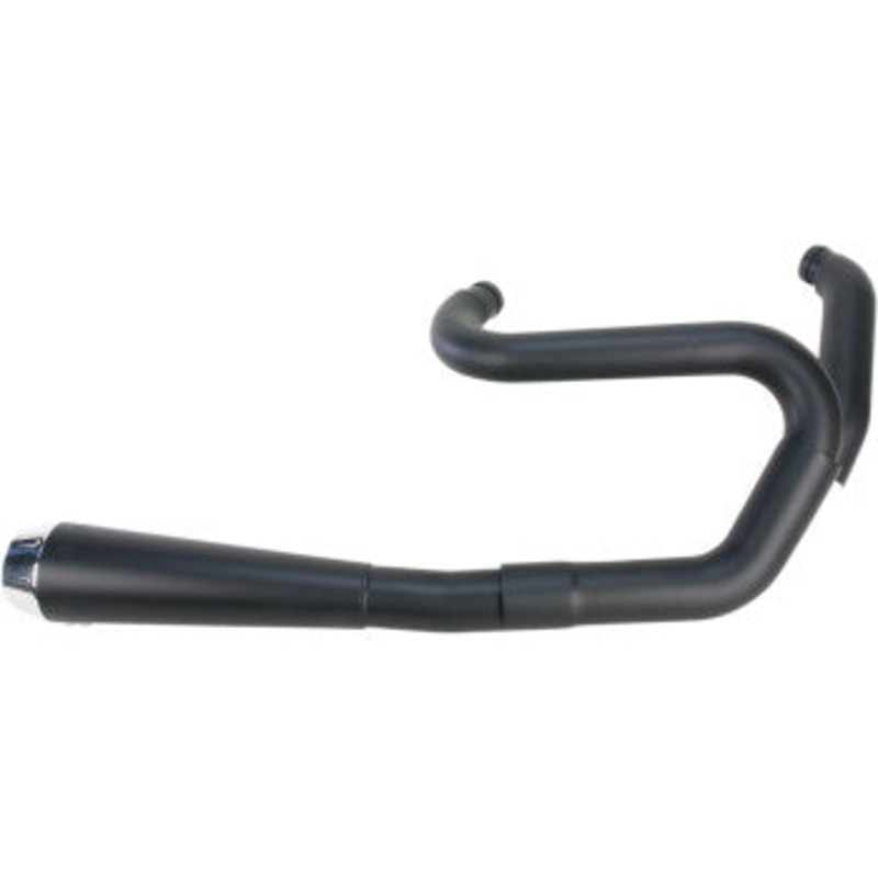 BASSANI XHAUST Road Rage 2:1 Exhaust – Black – FXD
