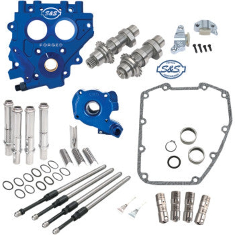 S&S CYCLE  Chain-Drive Camchest Kit Cam with Plate – 585 Series – Twin Cam