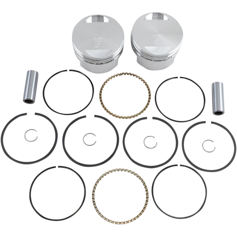 WISECO Piston Kit – Standard – 1988-2003 – 1200 High-Performance Piston Kit