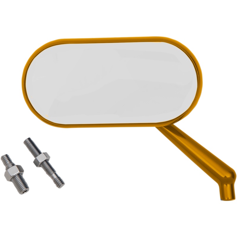 ARLEN NESS Oval Mirror – Gold – RIght Mirror