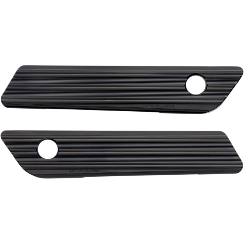 ARLEN NESS Saddlebag Latch Covers – Black Saddlebag Latch Covers