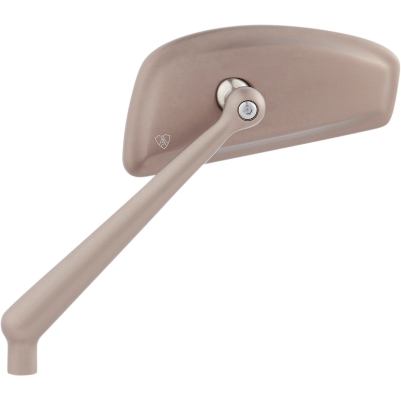 ARLEN NESS Tearchop Mirror – Lefthand – Titanium Tearchop Mirror