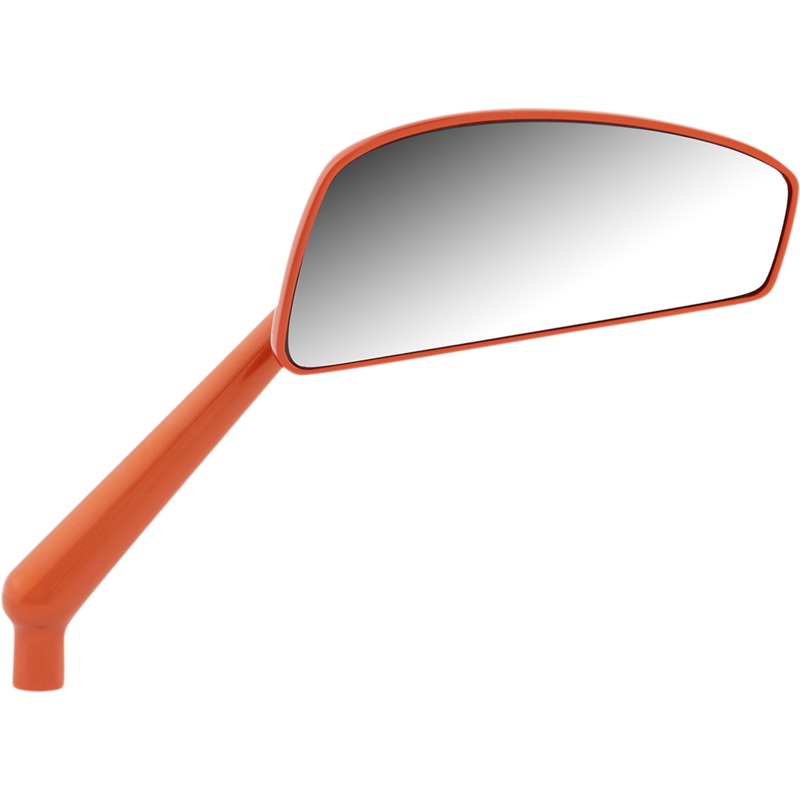 ARLEN NESS Tearchop Mirror – Righthand – Orange Tearchop Mirror