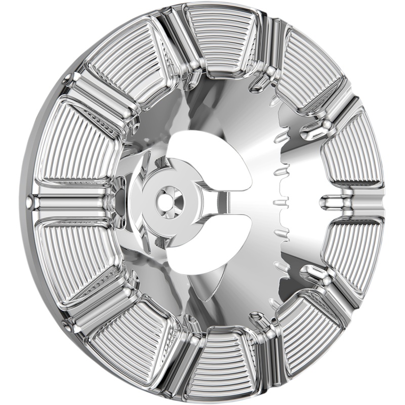 ARLEN NESS Velocity Cover – 10 Gauge – Chrome Velocity Air Cleaner Cover