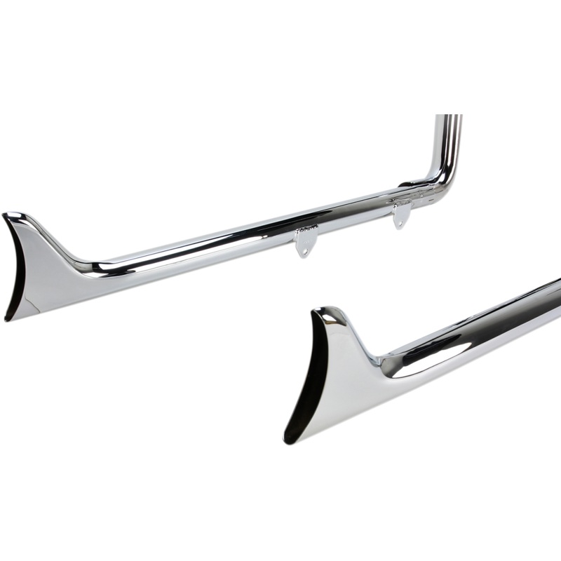 BASSANI XHAUST Fishtail Exhaust – 36 – Softail Fishtail True Dual Exhaust System  without Baffles