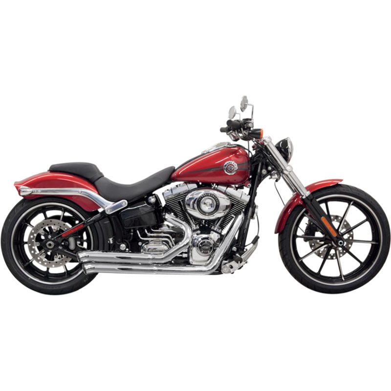 BASSANI XHAUST Pro Street Exhaust – Chrome Pro-Street Exhaust System