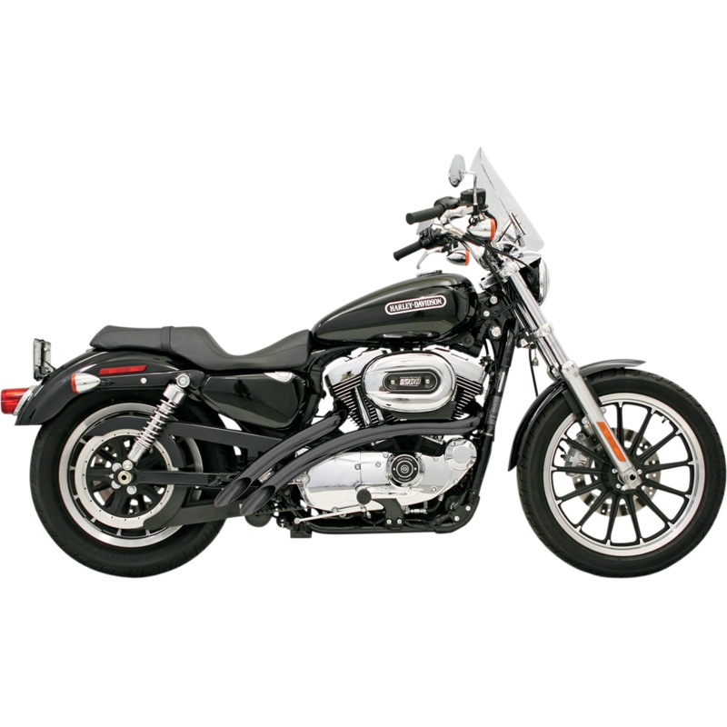 BASSANI XHAUST Radial Sweeper Exhaust – Black – ’86-’03 XL Radial Sweeper Exhaust