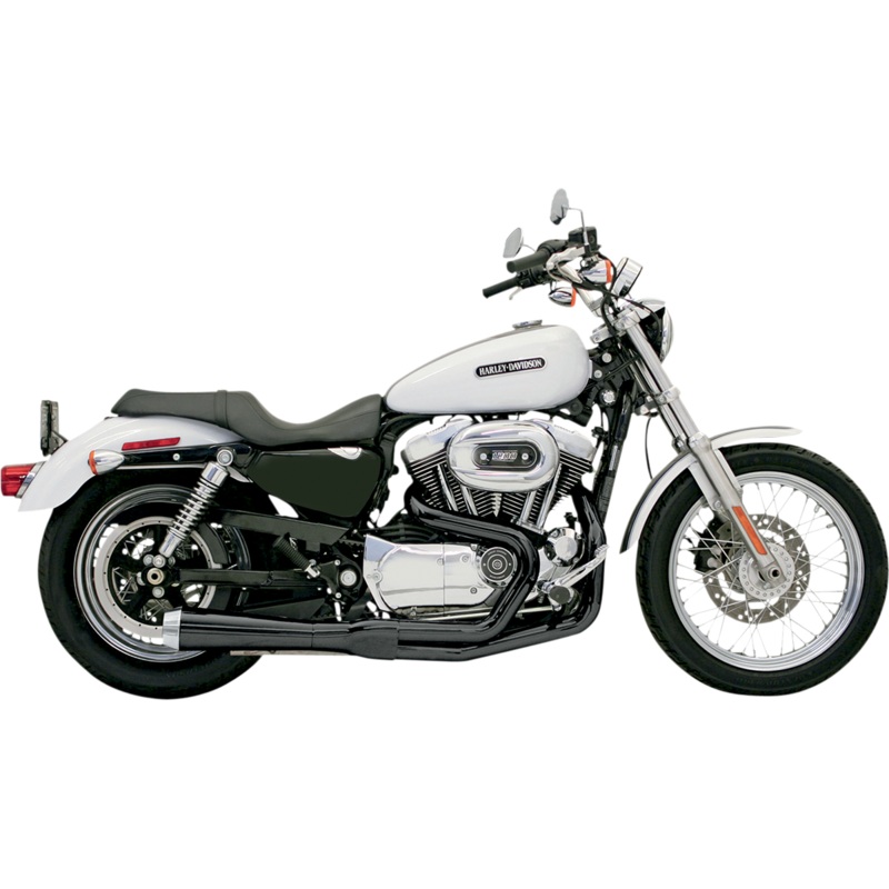 BASSANI XHAUST Road Rage Exhaust – Black – ’86-’03 XL Road Rage 2:1 XL Exhaust