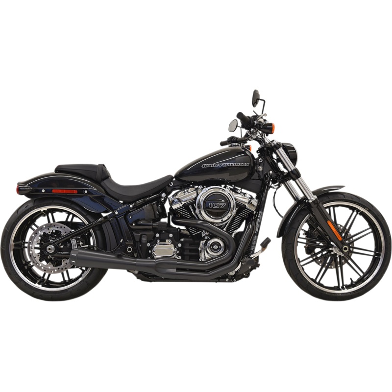 BASSANI XHAUST 2:1 Exhaust – Black Road Rage 2:1 Exhaust System