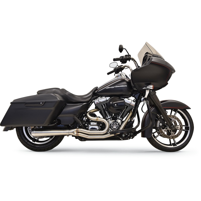 BASSANI XHAUST 2:1 Exhaust – Stainless Steel – Megaphone Road Rage III 2:1 Exhaust System