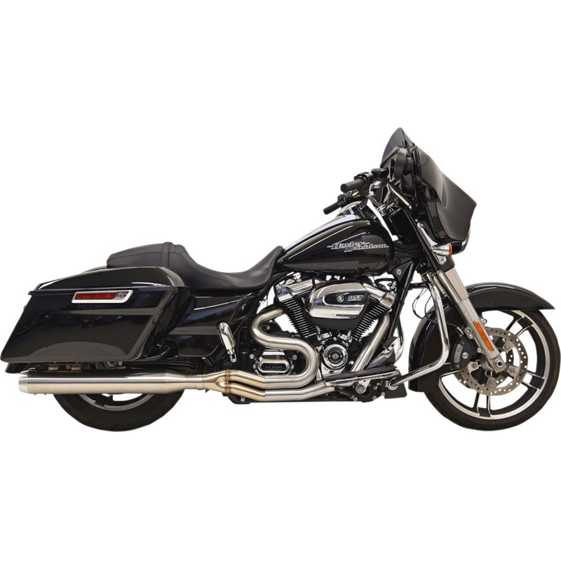 BASSANI XHAUST 2:1 Exhaust – Stainless Steel – Straight Can Road Rage III 2:1 Exhaust System