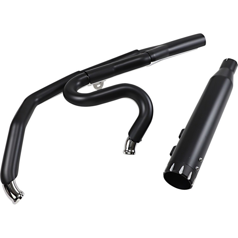 BASSANI XHAUST 2:1 High Horsepower Exhaust – Black Road Rage 2:1 Exhaust System