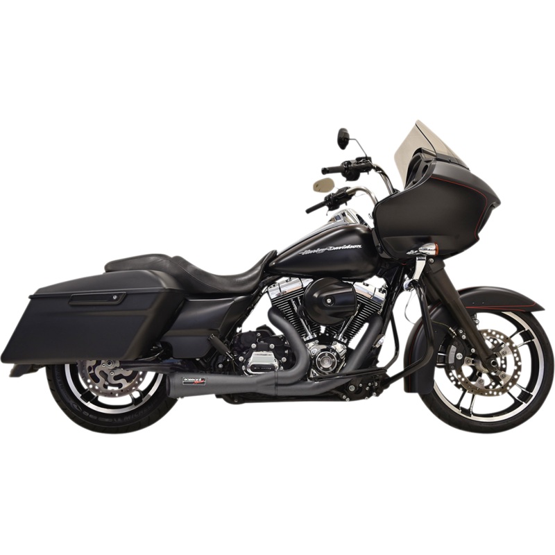 BASSANI XHAUST 2:1 Short Exhaust – Black Road Rage 2:1 Short Exhaust System