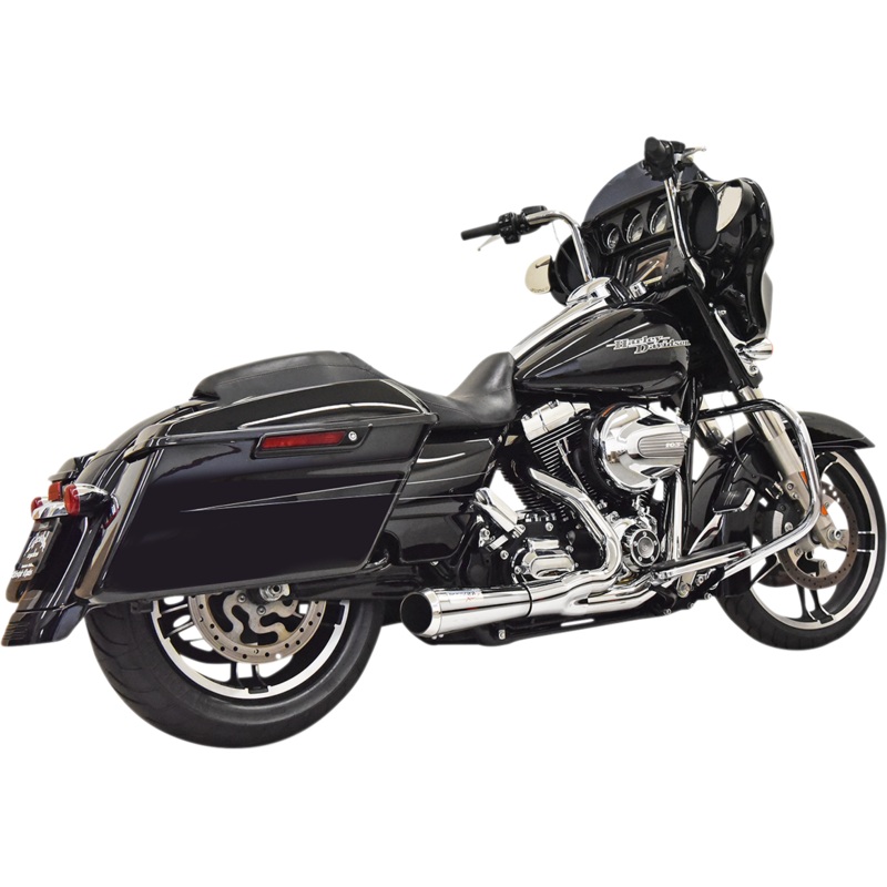 BASSANI XHAUST 2:1 Short Exhaust – Chrome Road Rage 2:1 Short Exhaust System
