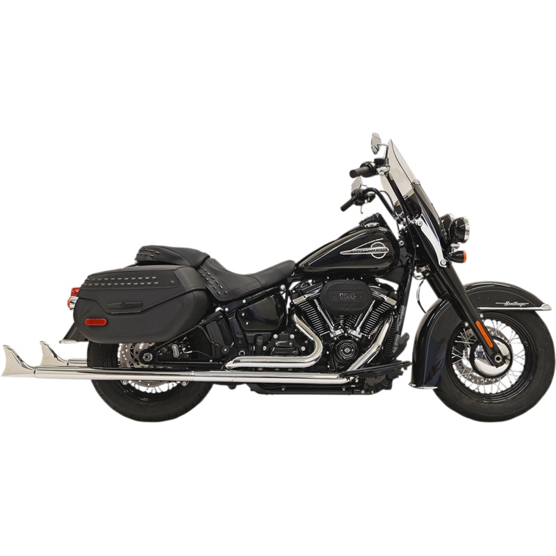 BASSANI XHAUST Fishtail Exhaust – 36 Fishtail True Dual Exhaust System