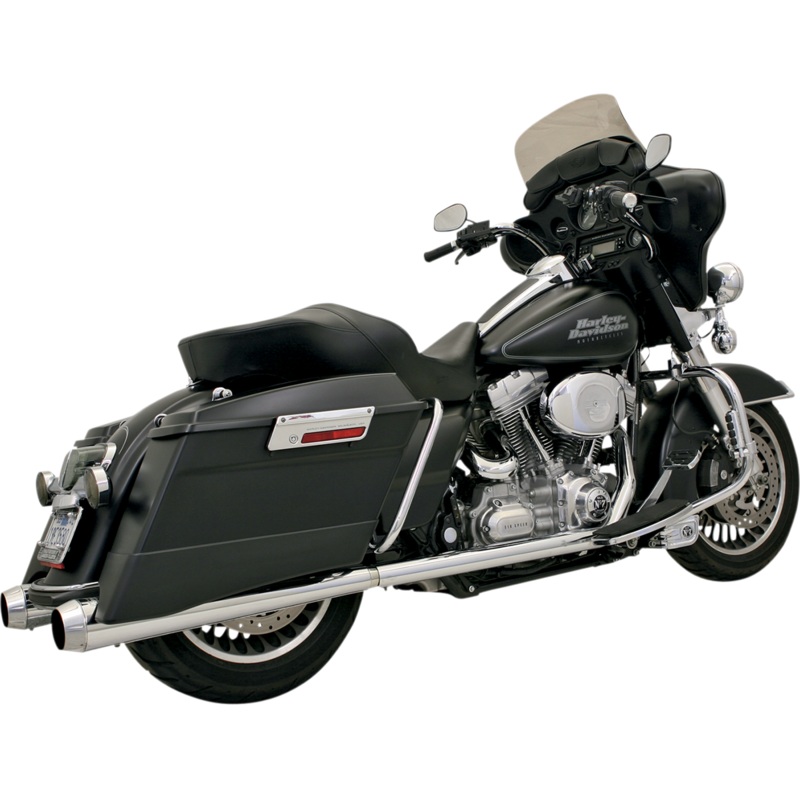 BASSANI XHAUST HEADPIPES TRUDUAL 07-08FL Power Curve True-Dual Crossover Header Pipe