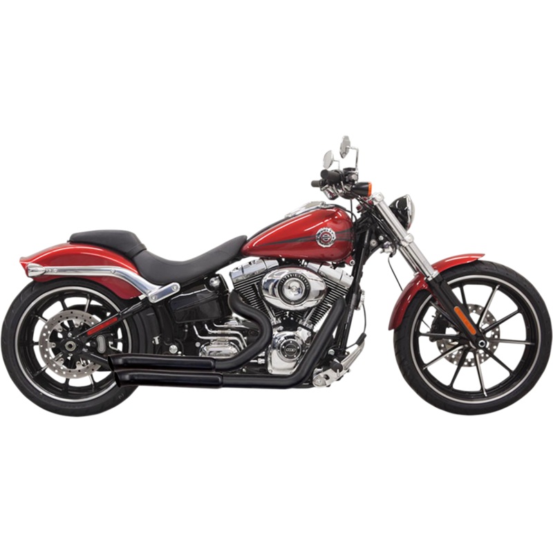 BASSANI XHAUST Pro Street Exhaust  – Black Pro-Street Exhaust System