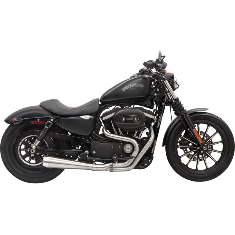 BASSANI XHAUST Road Rage 3 Exhaust – Stainless Steel – ’04-’20 XL Road Rage III 2:1 Exhaust System
