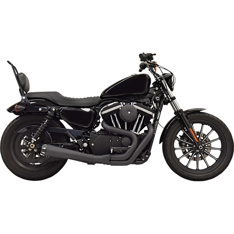 BASSANI XHAUST Road Rage Exhaust – Black – ’04-’20 XL Road Rage 2:1 Exhaust System