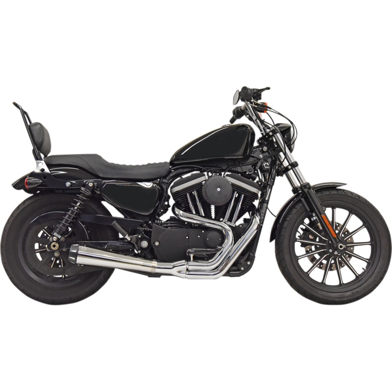 BASSANI XHAUST Road Rage Exhaust – Chrome – ’86-’03 XL Road Rage 2:1 Exhaust System