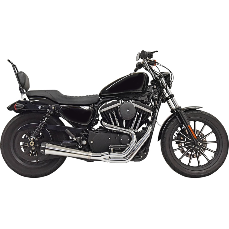 BASSANI XHAUST Road Rage Exhaust – Chrome Road Rage 2:1 Exhaust System