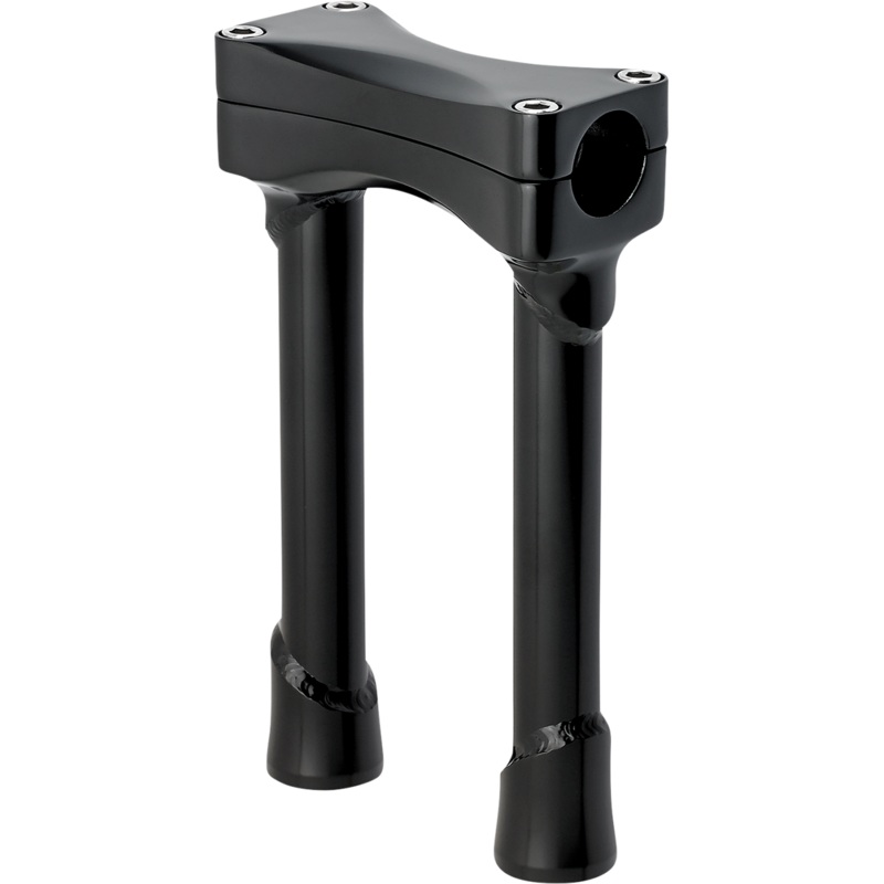 BILTWELL Black 8 Oversized Murdock Risers Murdock O/S Riser