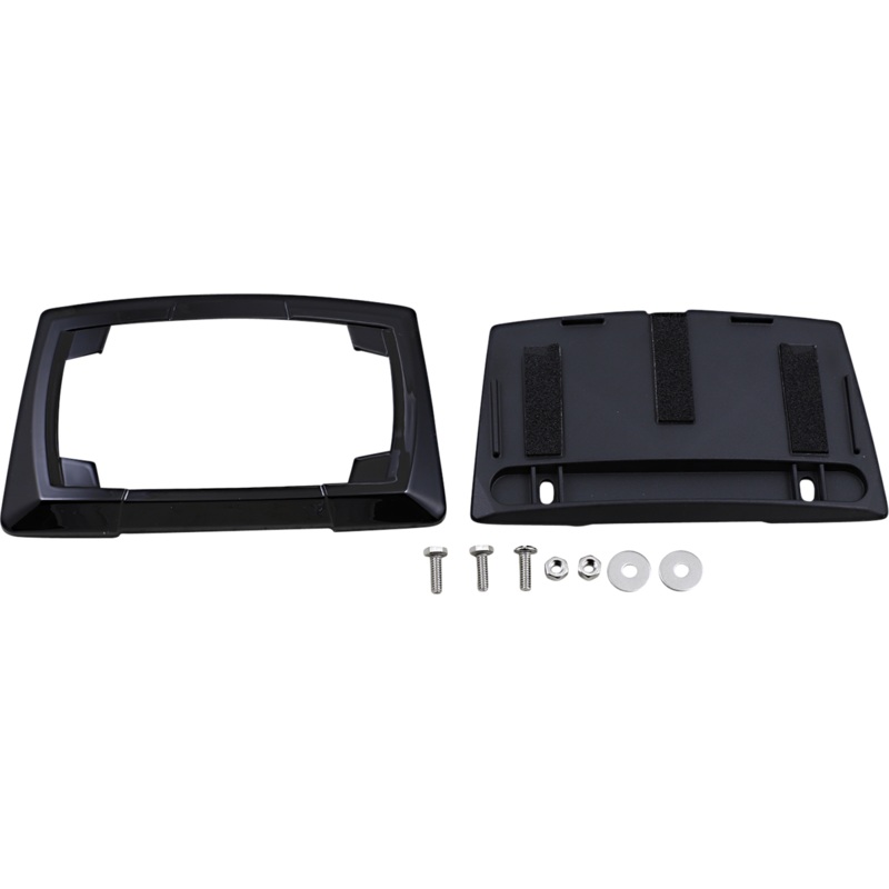 CIRO License Plate Frame – Black Multi-Fit License Plate Frame