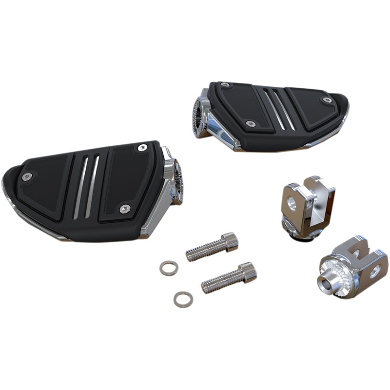 CIRO Twin Rail Footpeg – Chrome – Softail Twin Rail Footrests