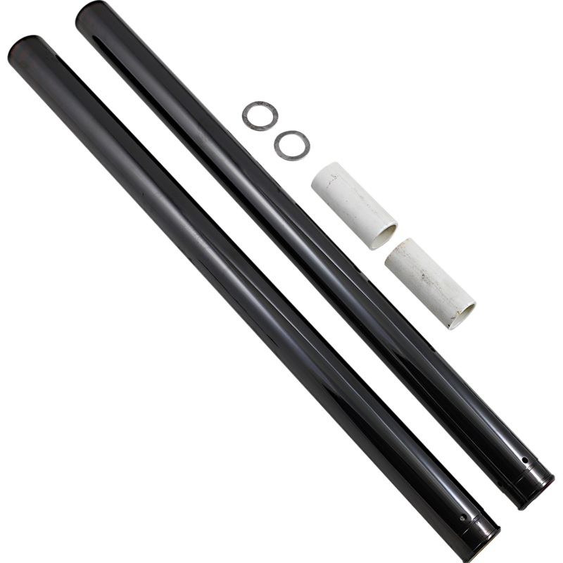 CUSTOM CYCLE ENGINEERING Black Diamond-Like Fork Tubes – 49 mm – 29.50 Length Black Diamond-Like Fork Tubes