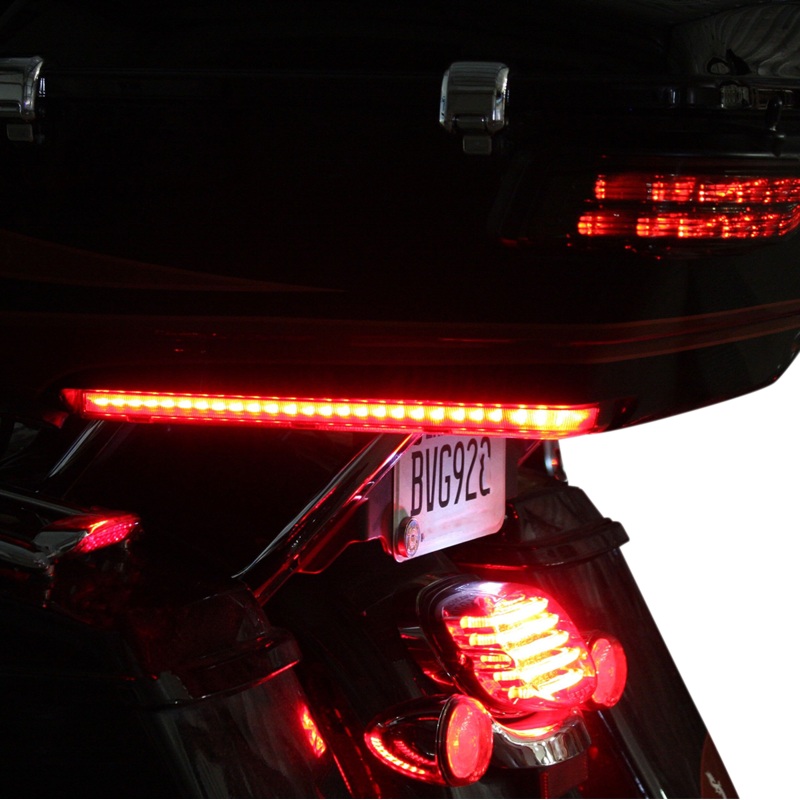 CUSTOM DYNAMICS LED Run/Brake/Turn Tour-Pak Arms – Red Lens – ’06-’13 ProBEAM LED Tour Pak Arms