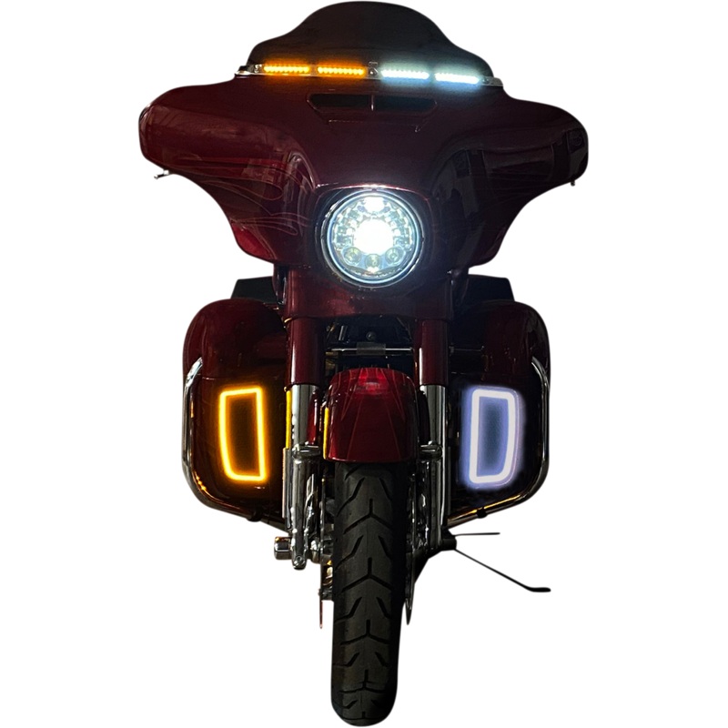 CUSTOM DYNAMICS Lower Fairing Light Inserts Lower Fairing Light Inserts