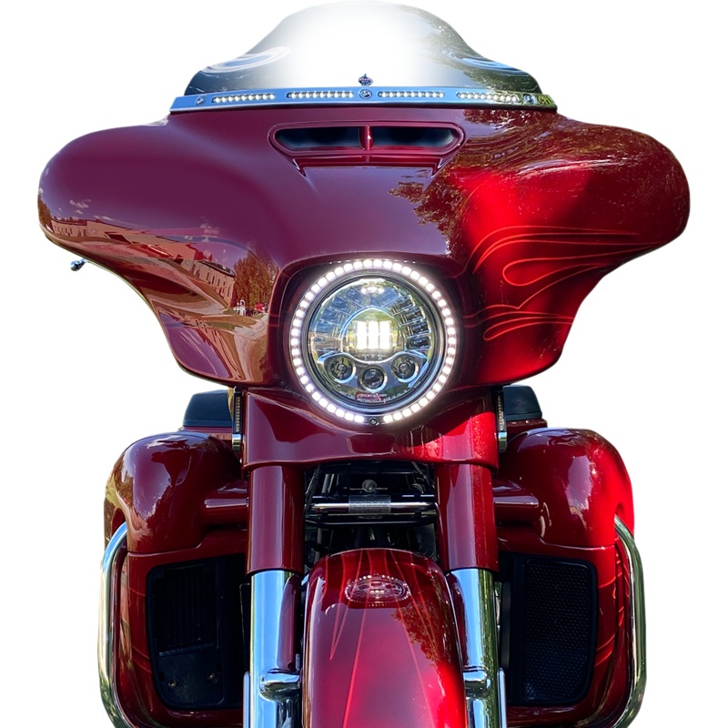 CUSTOM DYNAMICS Sequential Trim Ring – Chrome ProBEAM Turn Signal Ring Trim