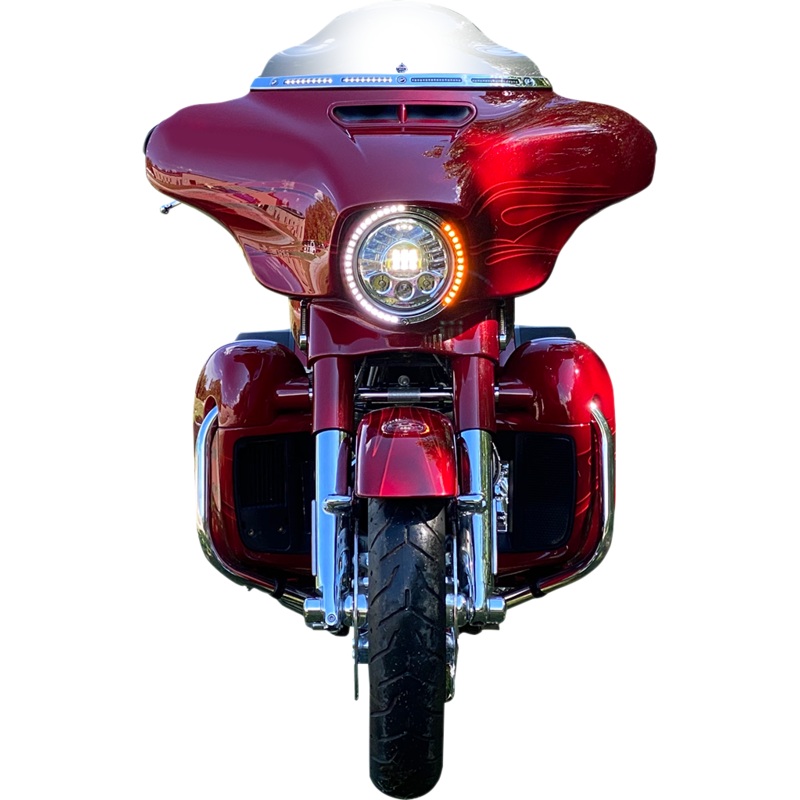 CUSTOM DYNAMICS Standard Trim Ring – Chrome ProBEAM Turn Signal Ring Trim