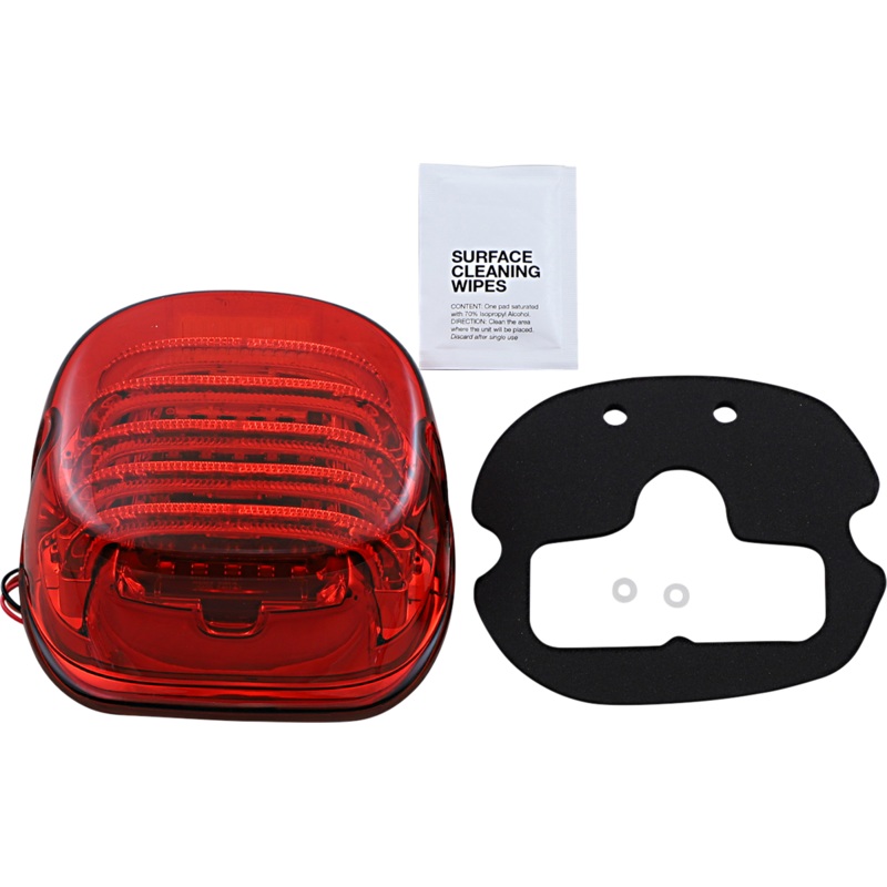 CUSTOM DYNAMICS Taillight – Red ProBeam Low Profile LED Taillight with Bottom Window