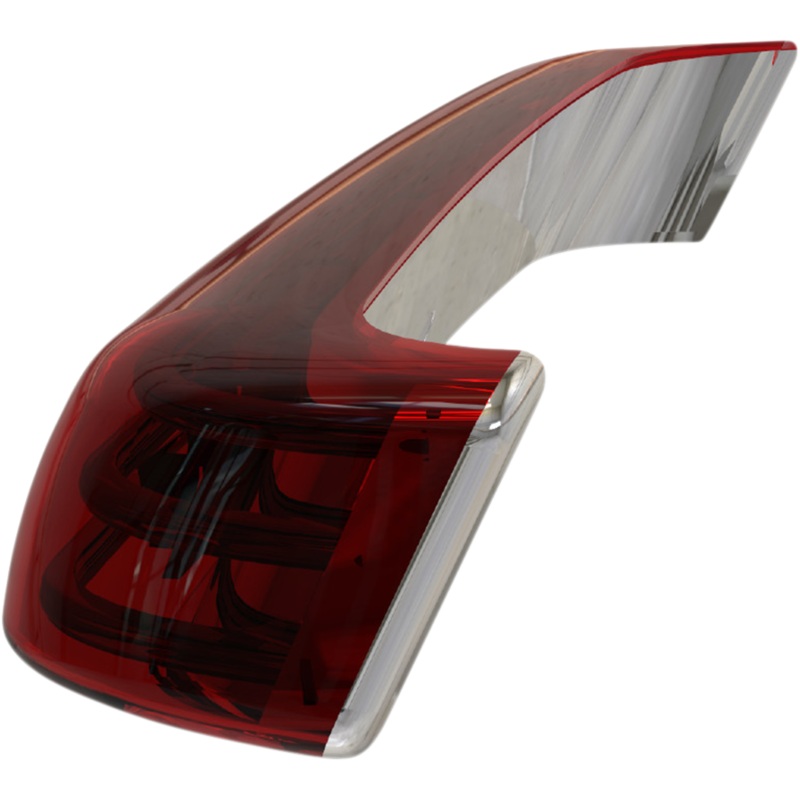 CUSTOM DYNAMICS Saddlebag LED Lights – Sequential – Chrome/Red LED Sequential Low-Profile BAGZ Saddlebag Lights