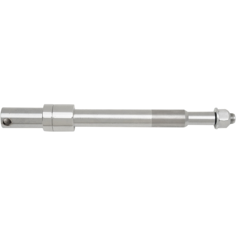 DRAG SPECIALTIES Axle – Front – Chrome – 08-17 FLST Chrome Axle Kit