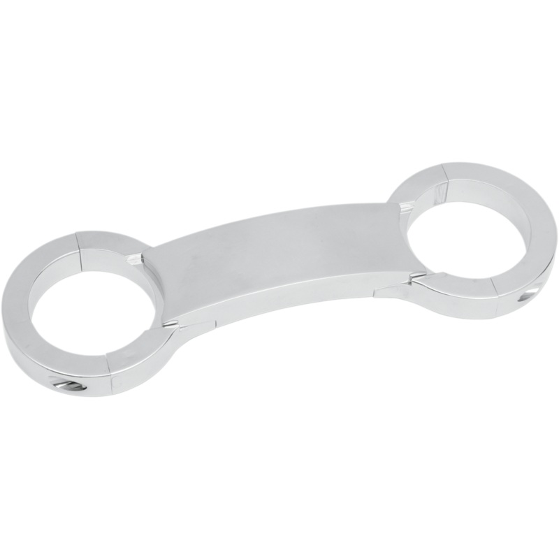 DRAG SPECIALTIES Fork Braces – Chrome – 49 mm Chrome Front Fork Brace