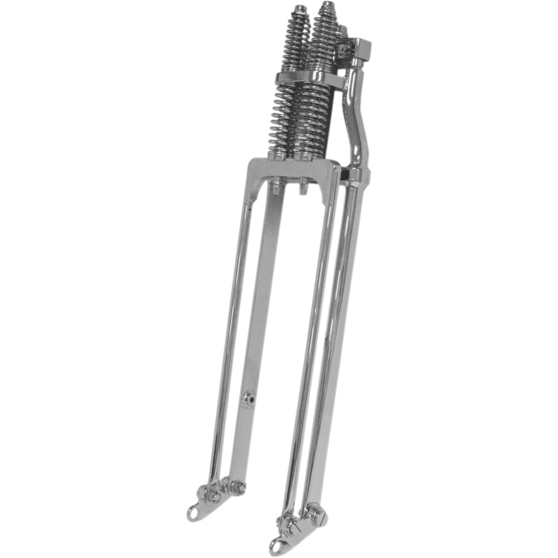DRAG SPECIALTIES Springer Forks – Chrome – Extends +2 Springer Fork  Lifts 2.00
