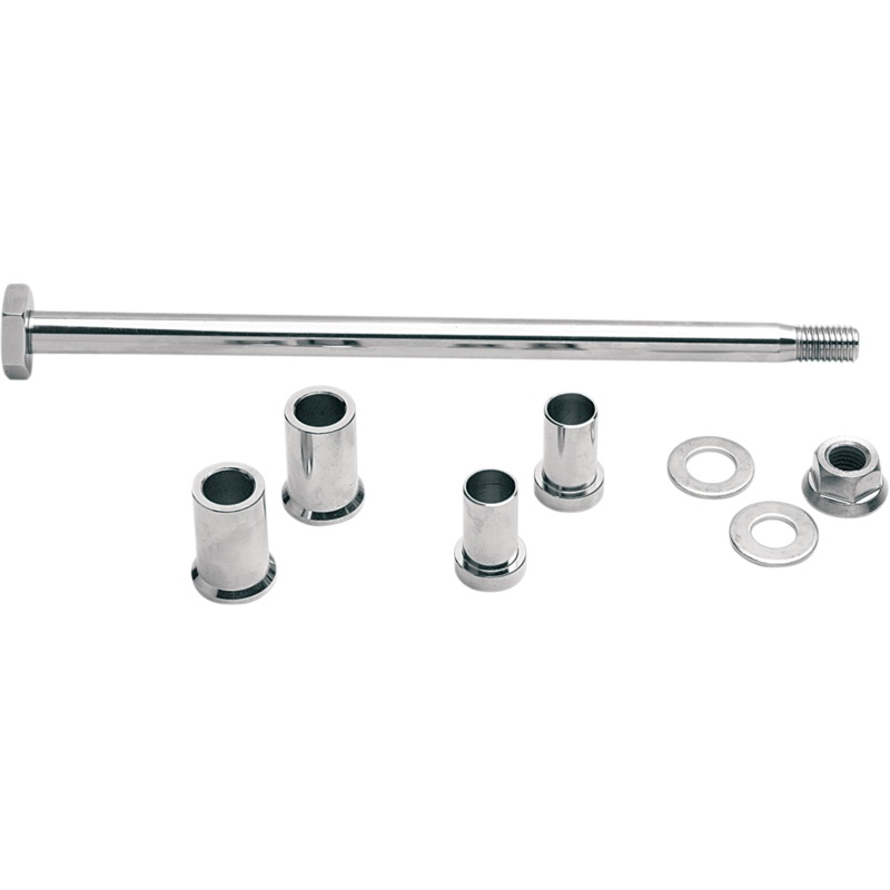 DRAG SPECIALTIES Swingarm Pivot Shaft Kit – Chrome Swingarm Pivot Shaft Kit