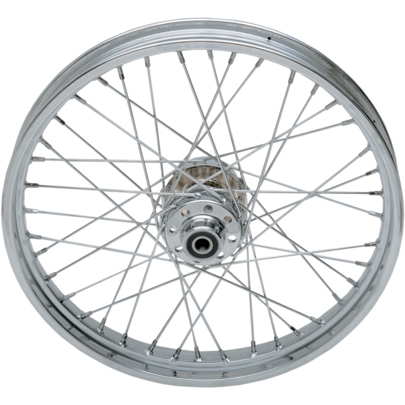 DRAG SPECIALTIES Wheel – Chrome – Front – 21 x 2.15 – 84-99 FX Replacement Laced Wheel