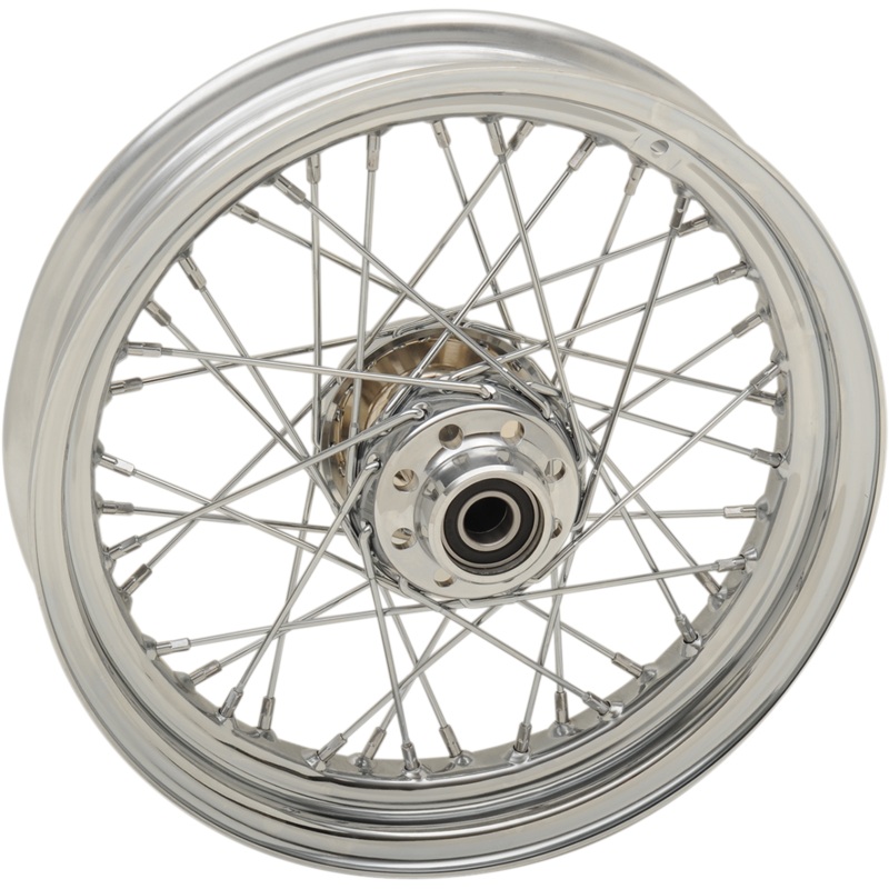 DRAG SPECIALTIES Wheel – Front – 16 x 3 –  07-17 FLST Replacement Laced Wheel