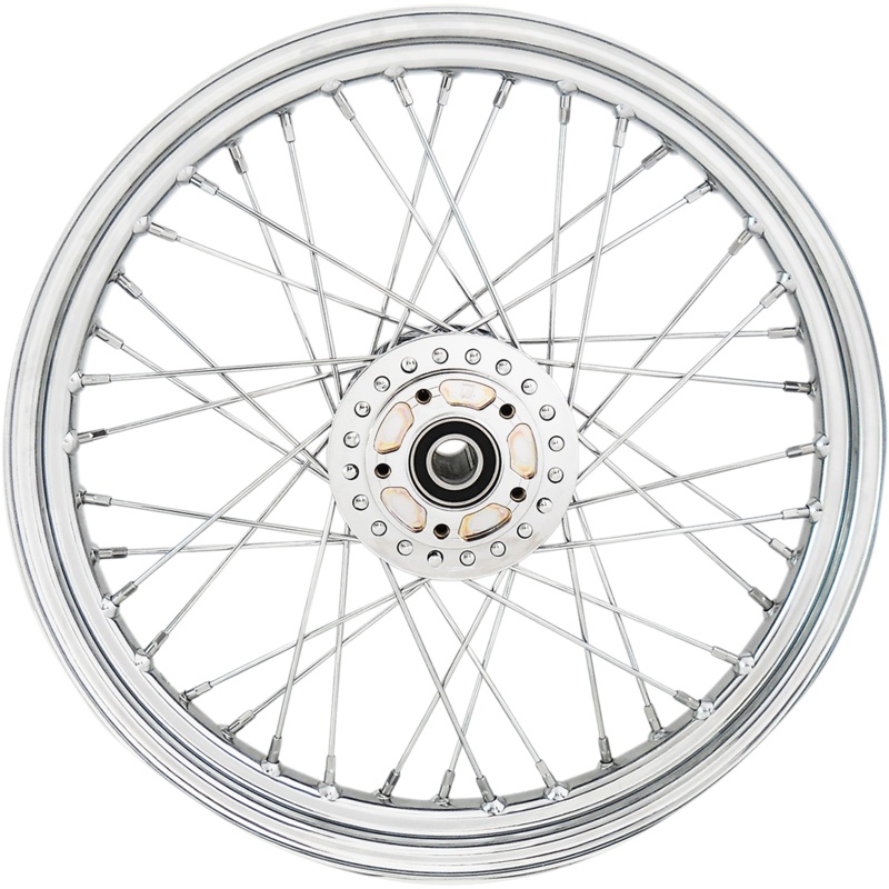 DRAG SPECIALTIES Wheel – Front – 19 x 2.5 –  08-18 XL – With ABS Replacement Laced Wheel