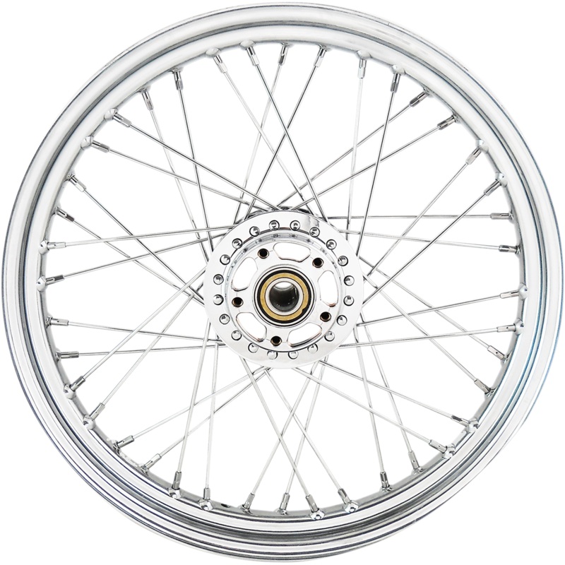 DRAG SPECIALTIES Wheel – Front – 19 x 2.5 – 11-20 1200C/1200X – No ABS Replacement Laced Wheel