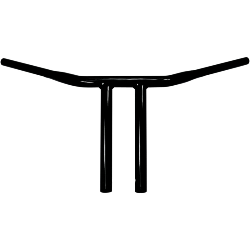 DRAG SPECIALTIES Black 10 Buffalo T-Bar Handlebar 1-1/4 Buffalo T-Bar