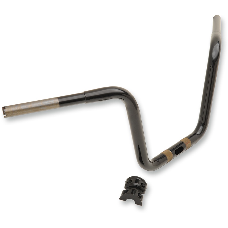 DRAG SPECIALTIES Black 10 Handlebar 1-1/4 Touring Handlebar