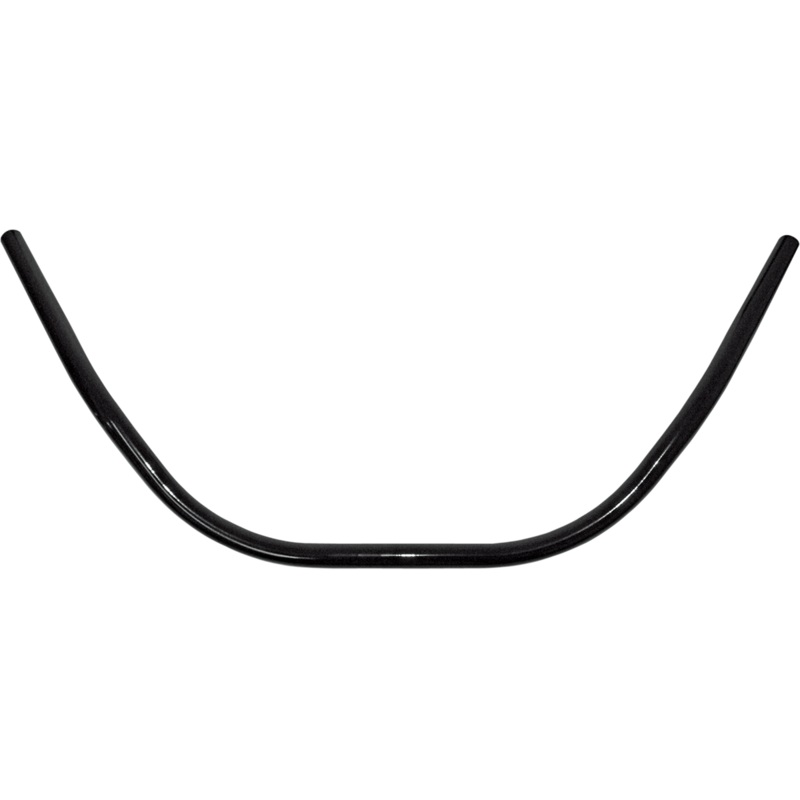 DRAG SPECIALTIES Black Beach Bar Handlebar for TBW 1 Touring Handlebar