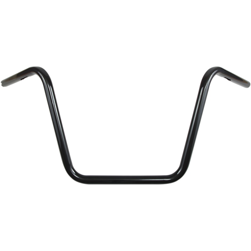 DRAG SPECIALTIES Black Buckhorn High Handlebar for TBW 1 Handlebar  High/Buckhorn